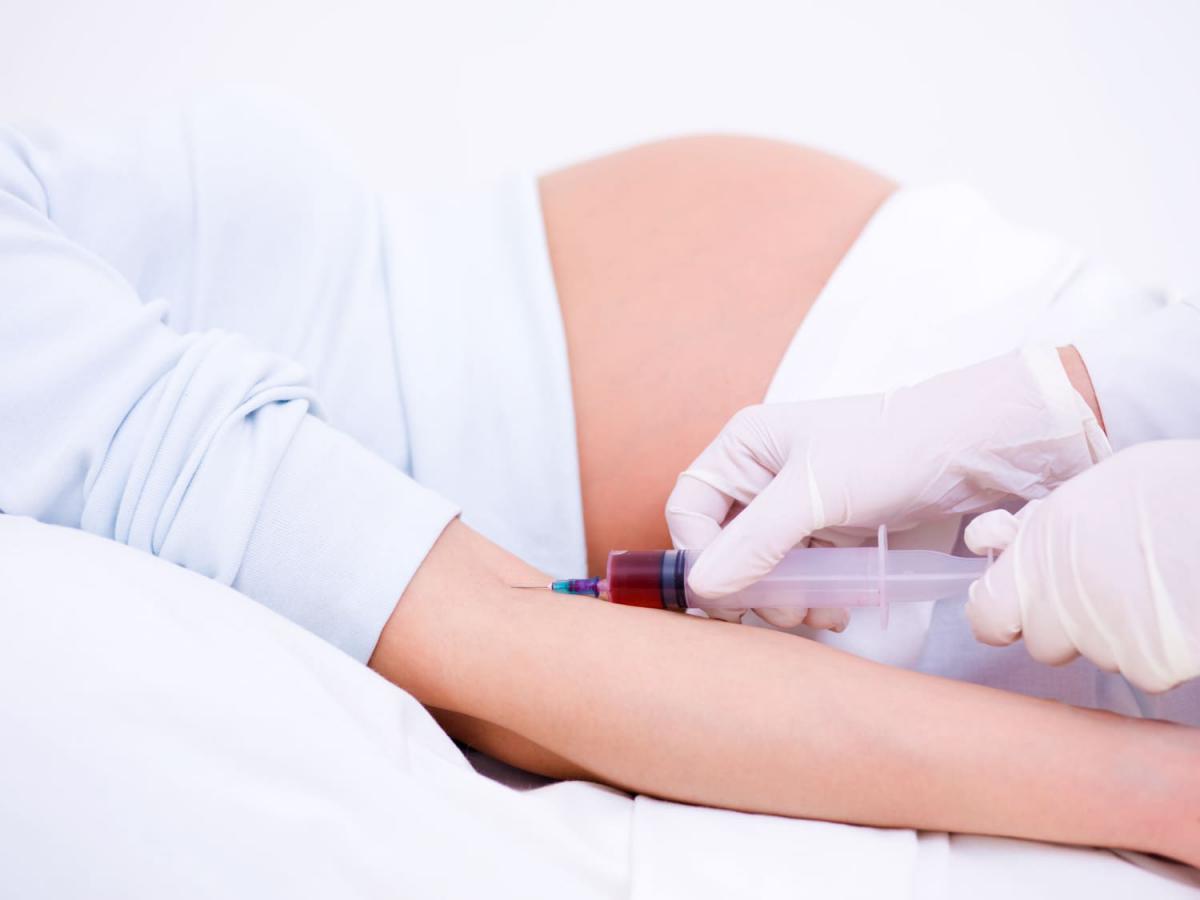 анализ крови из вены для беременных